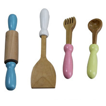 Wooden Pretend Play Kitchen Tool Toys
